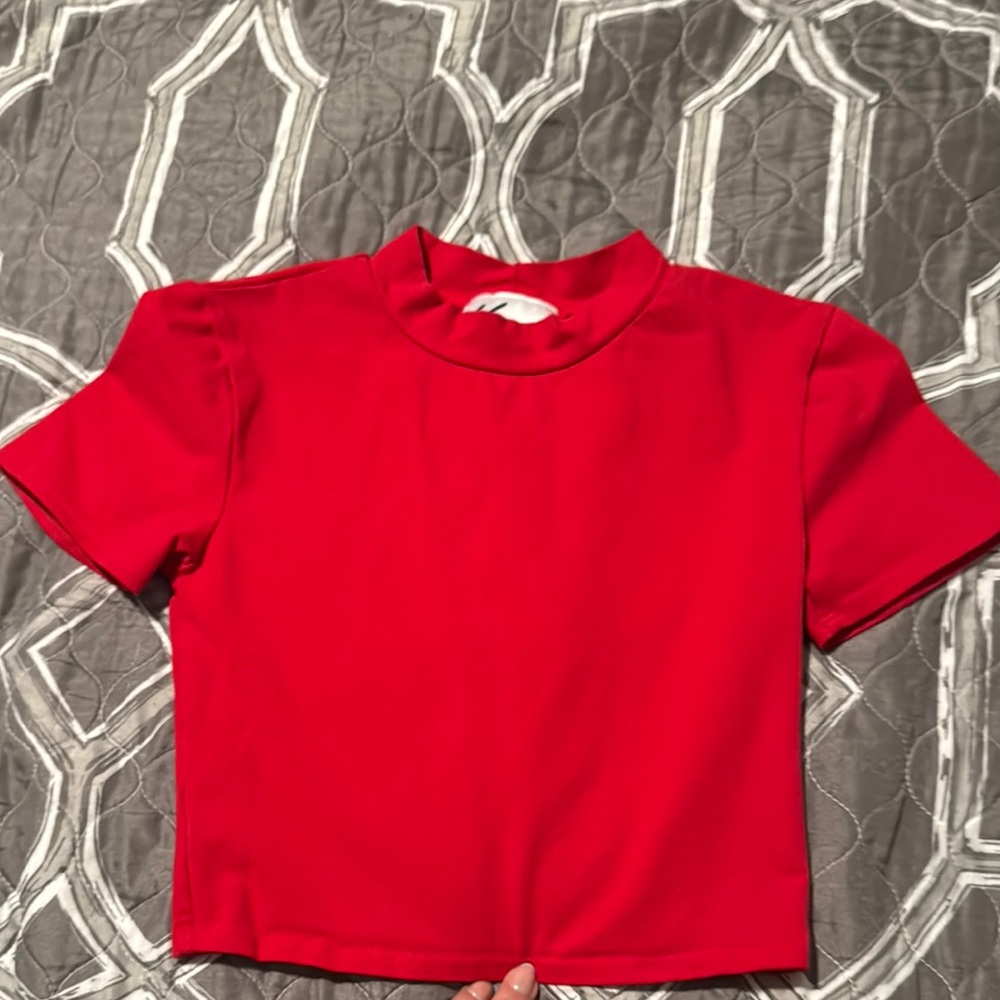 Vixen by Micheline Pitt Bold Red Top